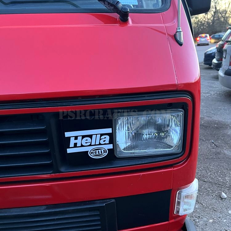 Комплект HELLA капаци на фарове за VOLKSWAGEN (VW) TRANSPORTER 3 , 3Д принт, car part, auto accessory, replacement part, custom, 3D print
