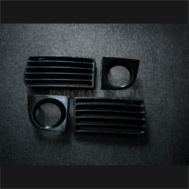 Решетки за халогените на AUDI A8 D2 , 3Д принт, car part, auto accessory, replacement part, custom, 3D print