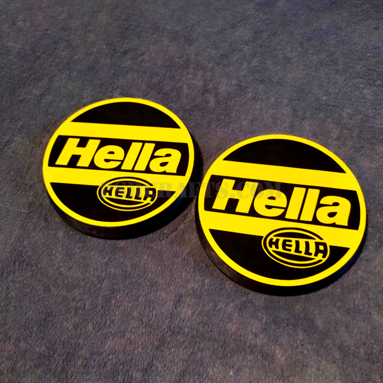 Комплект HELLA капаци на фарове за VOLKSWAGEN (VW) GOLF 2 - ЖЪЛТИ , 3Д принт, car part, auto accessory, replacement part, custom, 3D print