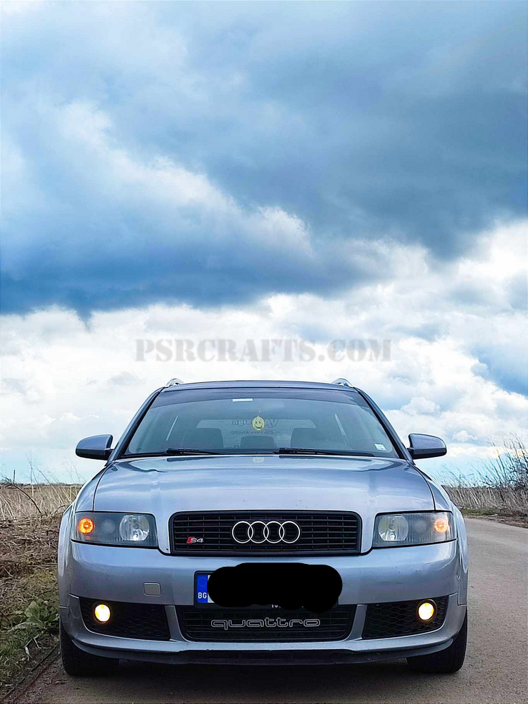 Средна ДОЛНА решетка на броня на AUDI A4 B6 S-LINE , 3Д принт, car part, auto accessory, replacement part, custom, 3D print