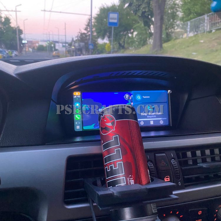 Поставка за чаша във въздуховода на BMW E60/E61 , 3Д принт, car part, auto accessory, replacement part, custom, 3D print