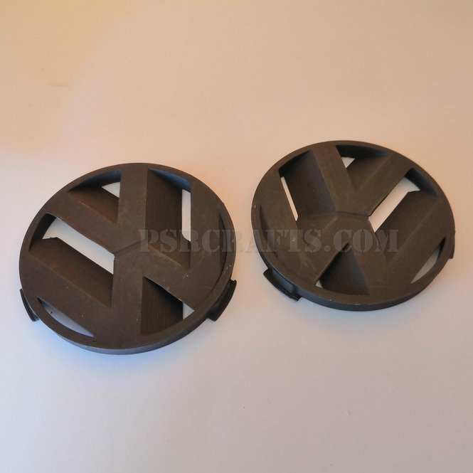 Комплект уникални въздуховоди на табло за VOLKSWAGEN (VW) 4 BORA PASSAT Б5 5.5 с VW лого , 3Д принт, car part, auto accessory, replacement part, custom, 3D print