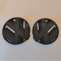 Комплект уникални въздуховоди на табло за VOLKSWAGEN (VW) 4 BORA PASSAT Б5 5.5 с VW лого , 3Д принт, car part, auto accessory, replacement part, custom, 3D print