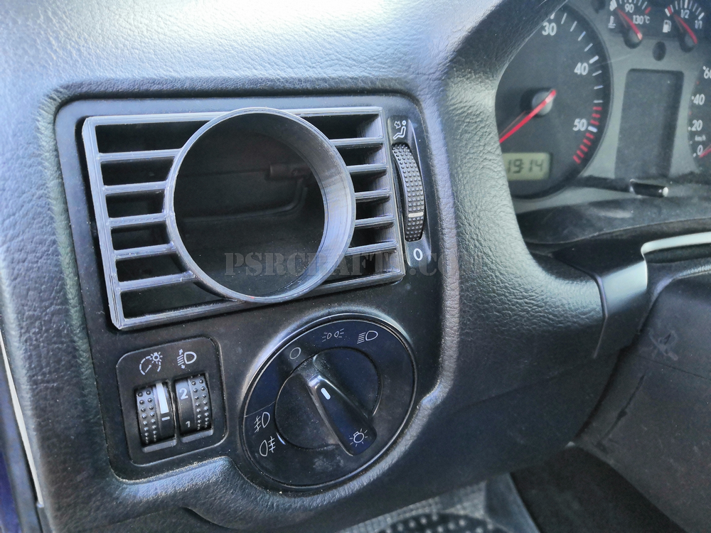 Стойка за уред на мястото на страничния въздуховод на VOLKSWAGEN (VW) GOLF 4 , 3Д принт, car part, auto accessory, replacement part, custom, 3D print