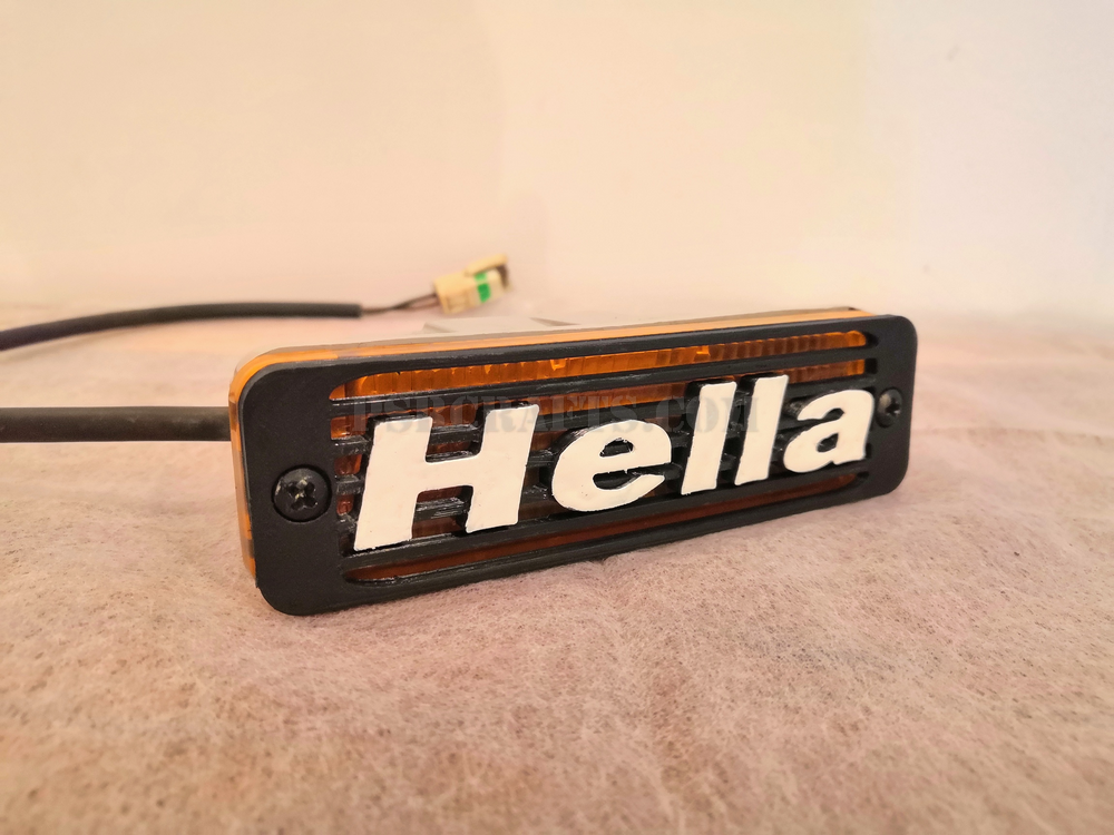 Решетки за мигач на ТЯСНА броня на VOLKSWAGEN (VW) GOLF 2 - HELLA линии , 3Д принт, car part, auto accessory, replacement part, custom, 3D print