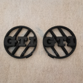 Комплект уникални въздуховоди на табло за VOLKSWAGEN (VW) 4 BORA PASSAT Б5 5.5 с надпис GTI , 3Д принт, car part, auto accessory, replacement part, custom, 3D print