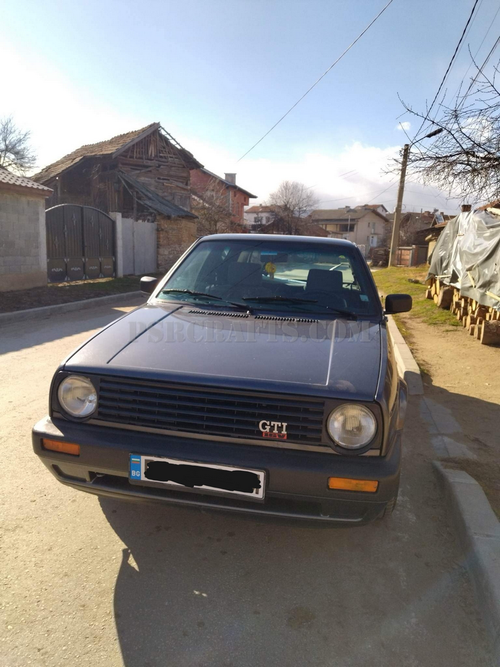 GTI 16V бадж за VOLKSWAGEN (VW) GOLF 2 , 3Д принт, car part, auto accessory, replacement part, custom, 3D print