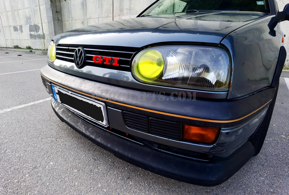 GTI бадж за VOLKSWAGEN (VW) GOLF 3 , 3Д принт, car part, auto accessory, replacement part, custom, 3D print