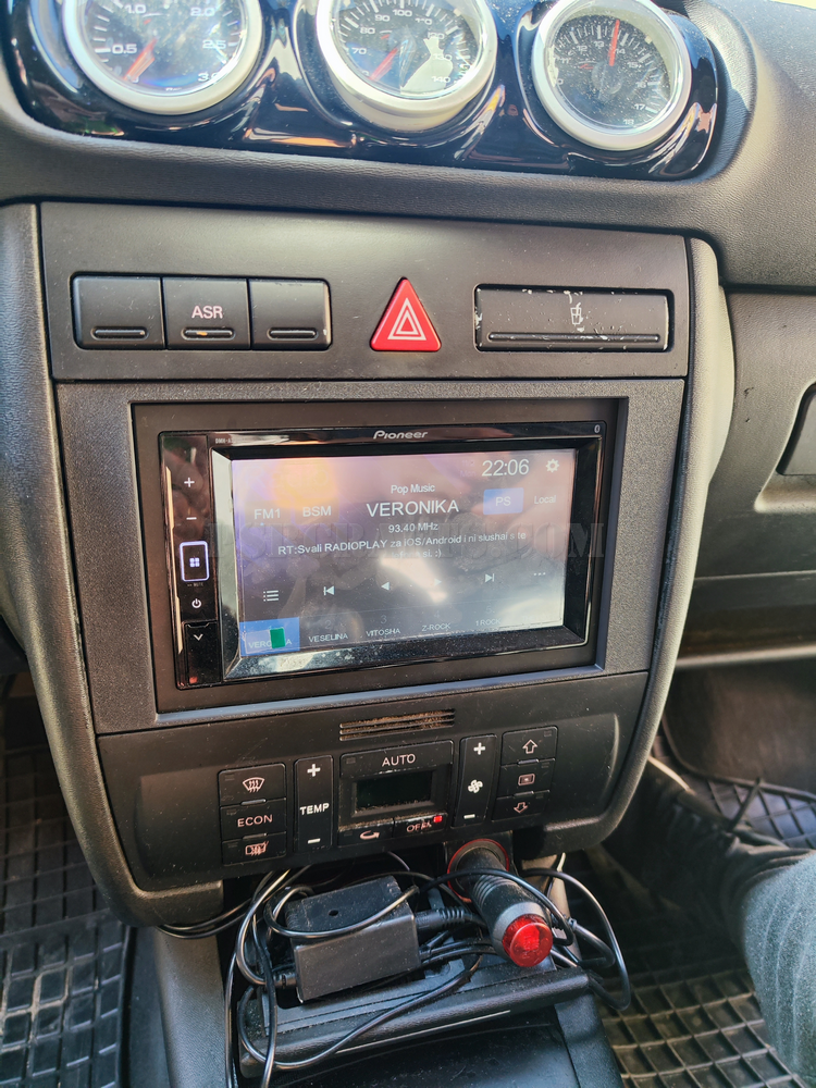 Рамка за двоен дин на AUDI A3 8L , 3Д принт, car part, auto accessory, replacement part, custom, 3D print