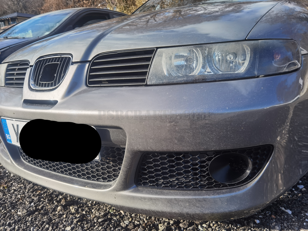 Решетки за халогените на SEAT LEON 1M CUPRA , 3Д принт, car part, auto accessory, replacement part, custom, 3D print