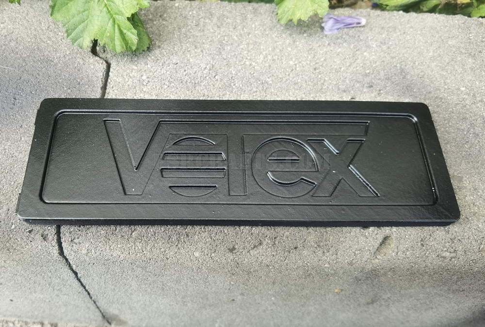 Капак на мястото на панела с бутоните за ел. стъкла на VOLKSWAGEN (VW) GOLF 2 с лого VOTEX , 3Д принт, car part, auto accessory, replacement part, custom, 3D print