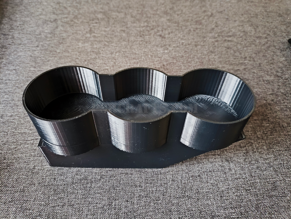 Тройна поставка за чаши за AUDI A3 8L , 3Д принт, car part, auto accessory, replacement part, custom, 3D print