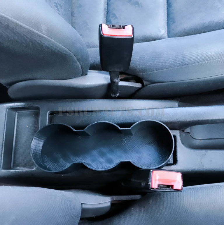 Тройна поставка за чаши за AUDI A3 8L , 3Д принт, car part, auto accessory, replacement part, custom, 3D print