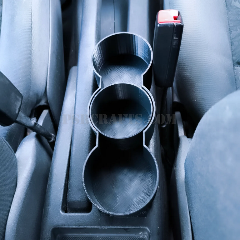 Тройна поставка за чаши за AUDI A3 8L , 3Д принт, car part, auto accessory, replacement part, custom, 3D print
