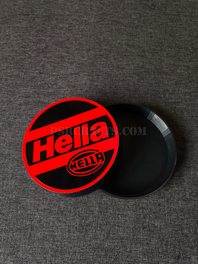 Комплект HELLA капаци на фарове за VOLKSWAGEN (VW) GOLF 2 - ЧЕРВЕНИ , 3Д принт, car part, auto accessory, replacement part, custom, 3D print