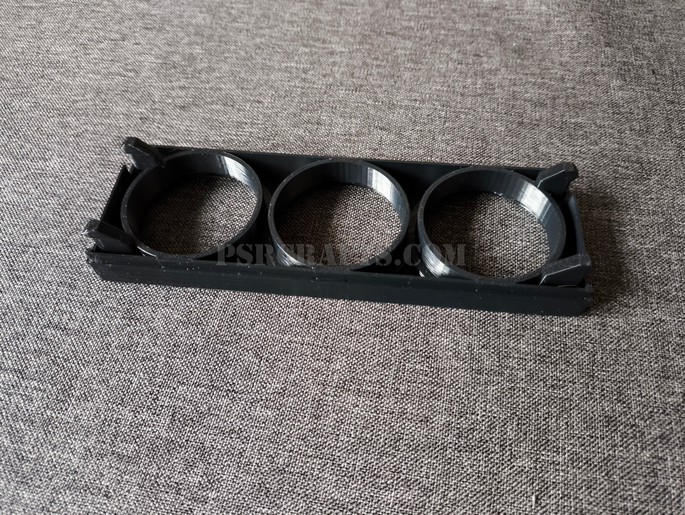 Тройна стойка за уред на мястото на радиото на VOLKSWAGEN (VW) GOLF 2 , 3Д принт, car part, auto accessory, replacement part, custom, 3D print