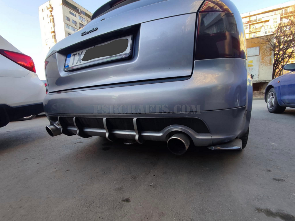 Дифузьори за задна броня на AUDI A4 B6 S-LINE , 3Д принт, car part, auto accessory, replacement part, custom, 3D print