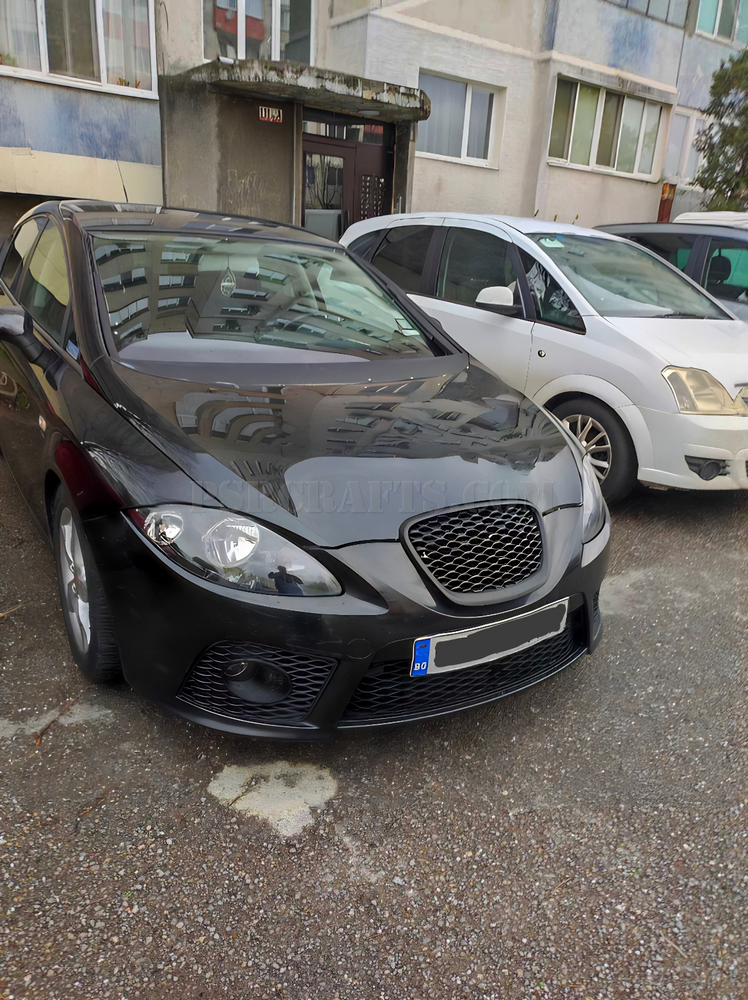 Решетки за халогените на SEAT LEON 2 1P FR , 3Д принт, car part, auto accessory, replacement part, custom, 3D print