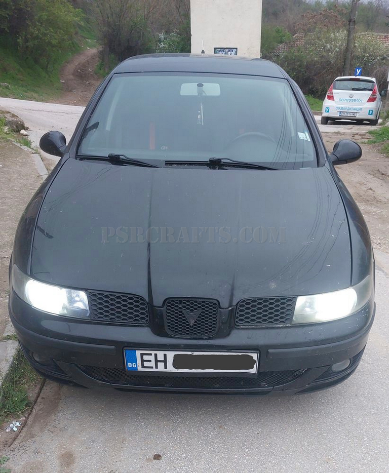 Средна решетка за SEAT LEON 1M FR - ЧЕРНО КУПРА ЛОГО , 3Д принт, car part, auto accessory, replacement part, custom, 3D print