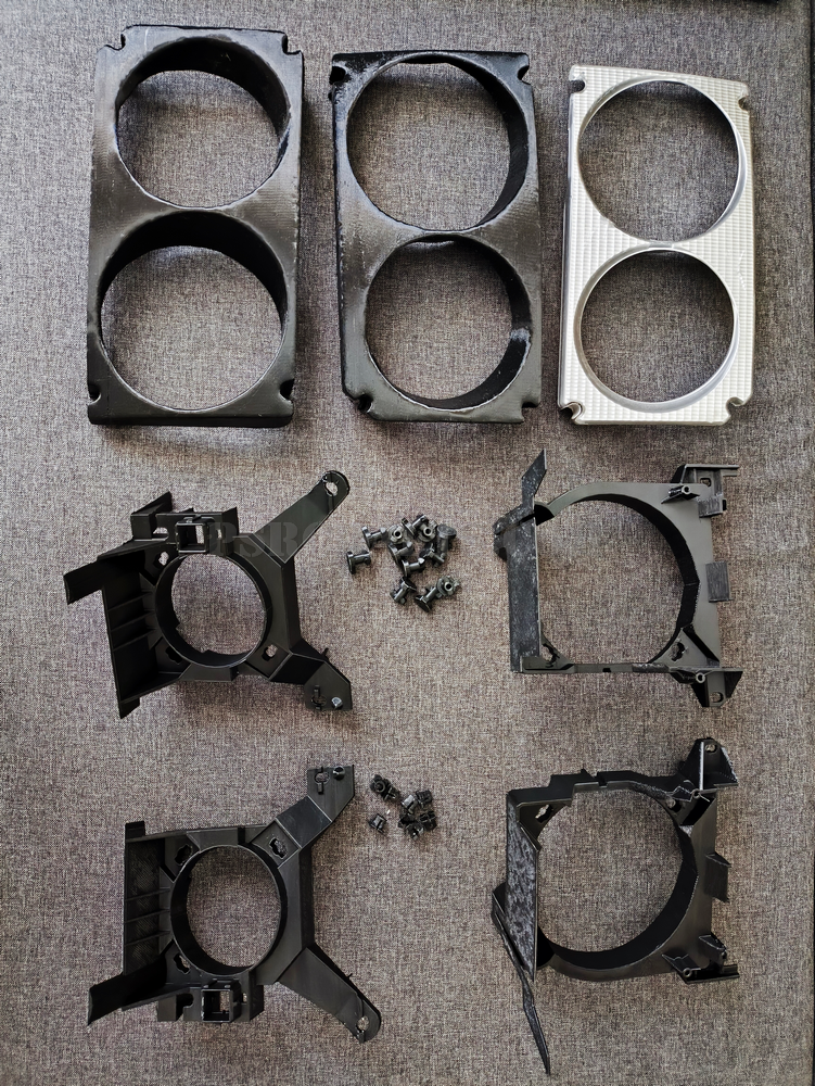 КАПАЦИ НА ФАРОВЕТЕ И ЗАХВАТИ ЗА VOLKSWAGEN (VW) PASSAT B3 HELLA LIPPSTADT , 3Д принт, car part, auto accessory, replacement part, custom, 3D print