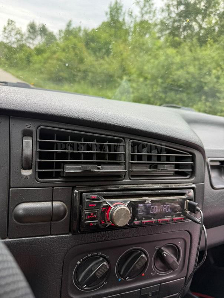 Поставка за чаша във въздуховода на VOLKSWAGEN (VW) GOLF 3 , 3Д принт, car part, auto accessory, replacement part, custom, 3D print