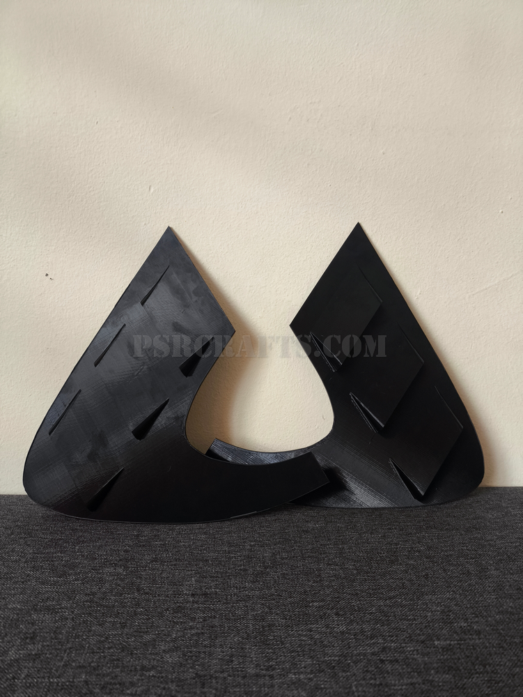 Комплект дифузьори за задeн прозорец на SEAT LEON 2 1P Дифузьор , 3Д принт, car part, auto accessory, replacement part, custom, 3D print