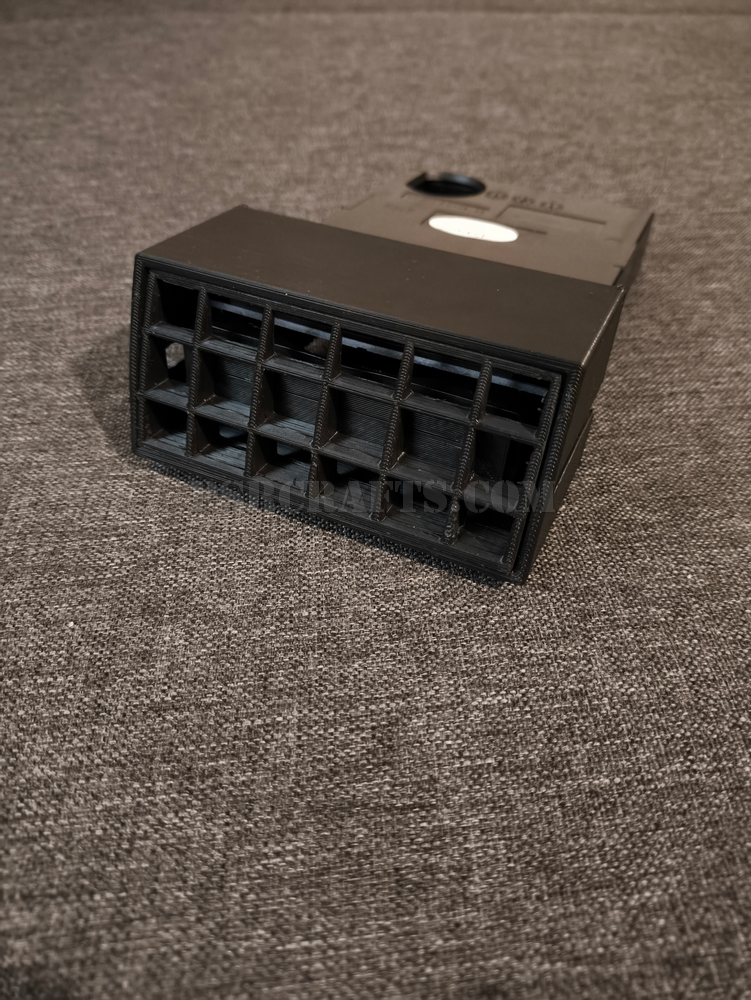 Поставка за чаша във въздуховода на VOLKSWAGEN (VW) GOLF 2 , 3Д принт, car part, auto accessory, replacement part, custom, 3D print
