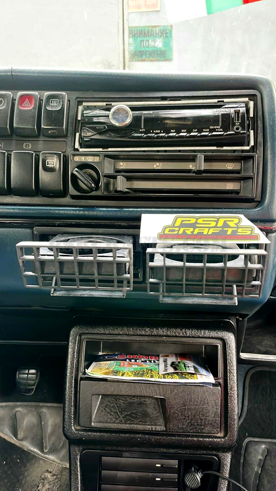 Поставка за чаша във въздуховода на VOLKSWAGEN (VW) GOLF 2 , 3Д принт, car part, auto accessory, replacement part, custom, 3D print