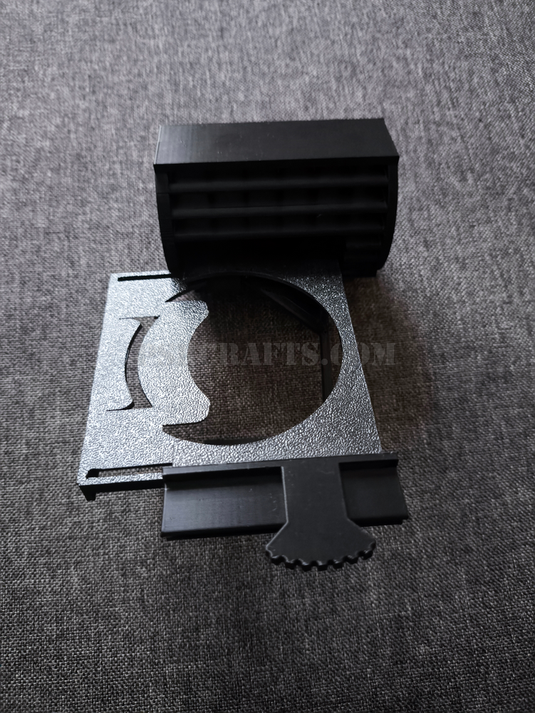 Поставка за чаша във въздуховода на AUDI A6 C4 , 3Д принт, car part, auto accessory, replacement part, custom, 3D print