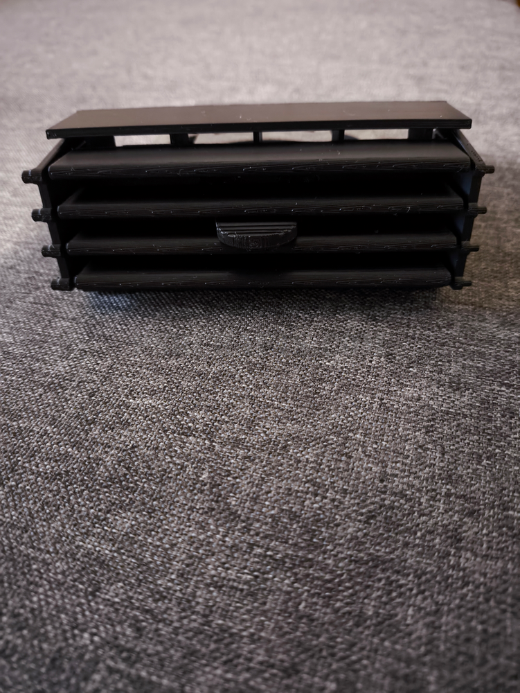 Поставка за чаша във въздуховода на OPEL ASTRA H , 3Д принт, car part, auto accessory, replacement part, custom, 3D print