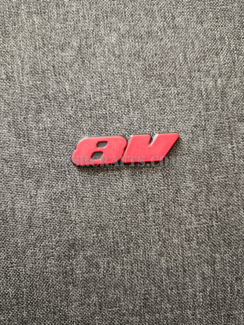 8V бадж за заден капак на VOLKSWAGEN , 3Д принт, car part, auto accessory, replacement part, custom, 3D print