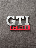GTI G60 бадж за VOLKSWAGEN (VW) GOLF 2 , 3Д принт, car part, auto accessory, replacement part, custom, 3D print