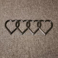 Емблема сърца за заден капак на AUDI , 3Д принт, car part, auto accessory, replacement part, custom, 3D print