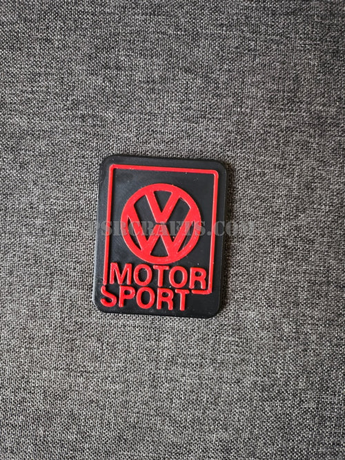 VW MOTORSPORT бадж за VOLKSWAGEN (VW) GOLF 2 , 3Д принт, car part, auto accessory, replacement part, custom, 3D print