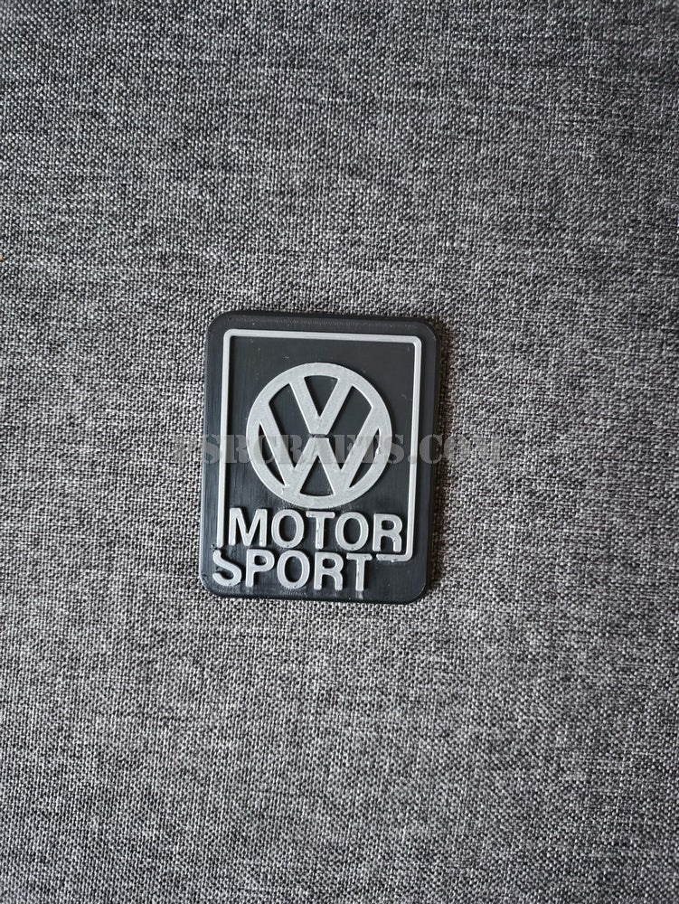 VW MOTORSPORT бадж за VOLKSWAGEN (VW) GOLF 2 , 3Д принт, car part, auto accessory, replacement part, custom, 3D print