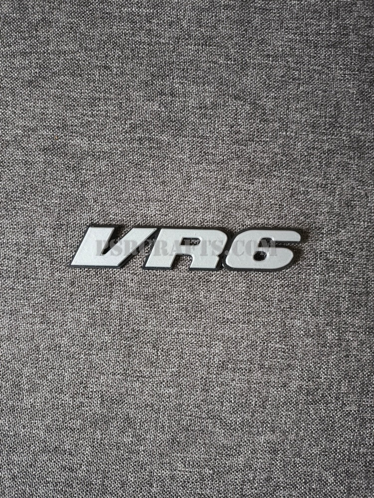 VR6 бадж за VOLKSWAGEN (VW) GOLF 3 , 3Д принт, car part, auto accessory, replacement part, custom, 3D print