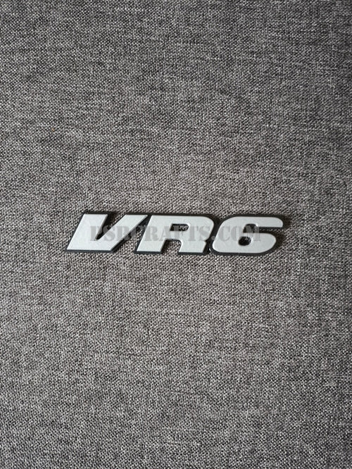VR6 бадж за VOLKSWAGEN (VW) GOLF 3 , 3Д принт, car part, auto accessory, replacement part, custom, 3D print