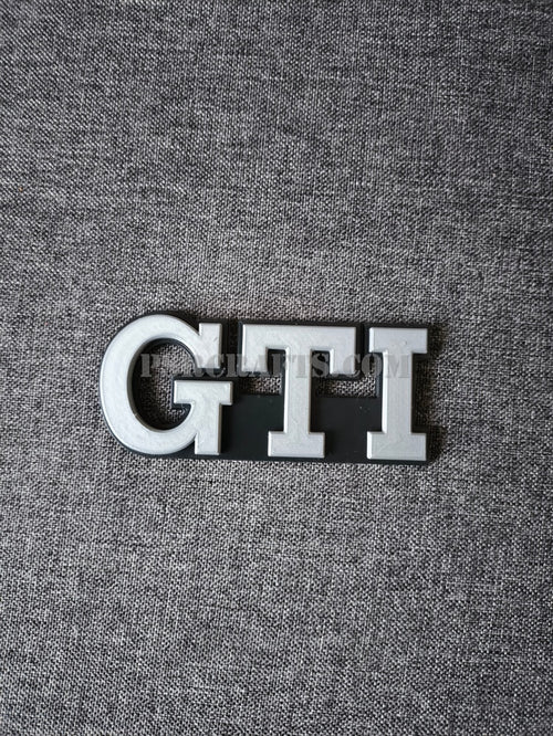 GTI бадж за VOLKSWAGEN (VW) GOLF 2 , 3Д принт, car part, auto accessory, replacement part, custom, 3D print