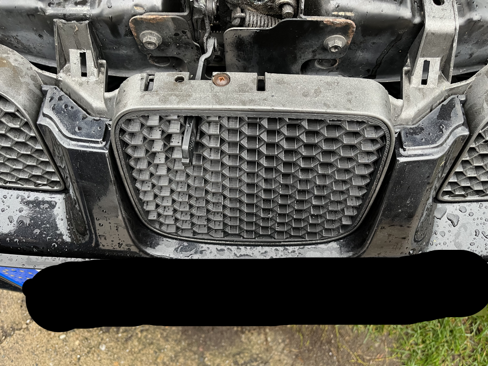 Средна решетка за SEAT LEON 1M FR - БЕЗ ЛОГО , 3Д принт, car part, auto accessory, replacement part, custom, 3D print