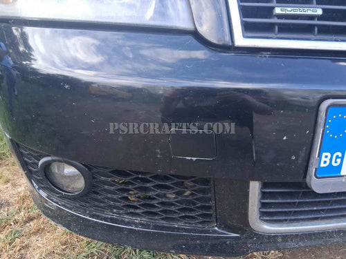 Капачкa за кука на предната броня на AUDI A4 B6 , 3Д принт, car part, auto accessory, replacement part, custom, 3D print