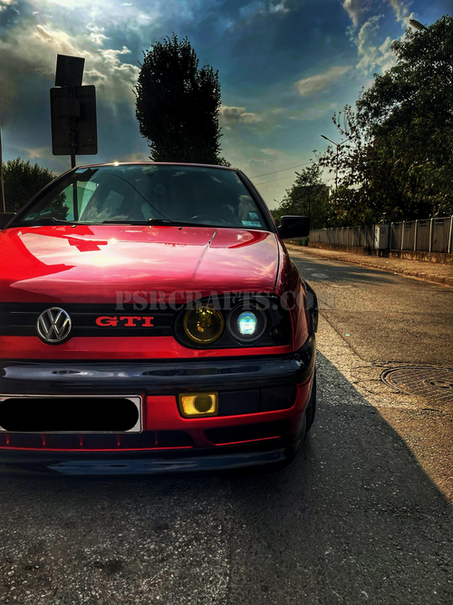 GTI бадж за VOLKSWAGEN (VW) GOLF 3 , 3Д принт, car part, auto accessory, replacement part, custom, 3D print