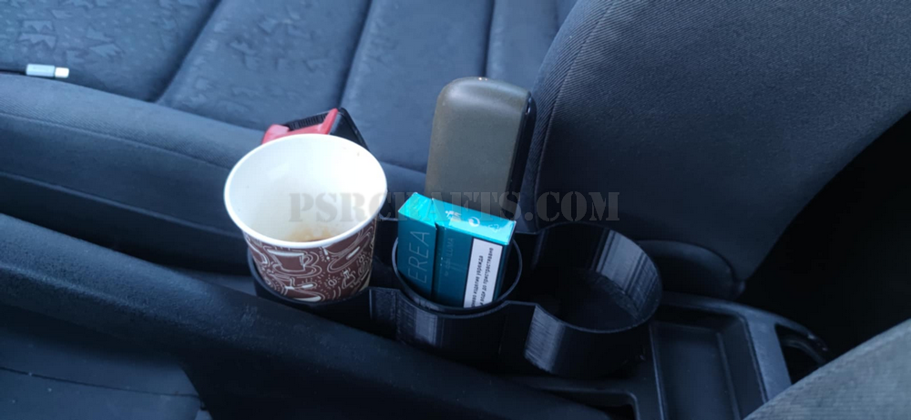 Тройна поставка за чаши за AUDI A3 8L , 3Д принт, car part, auto accessory, replacement part, custom, 3D print