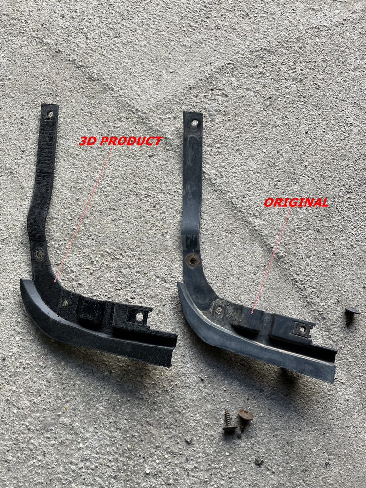 Комплект държачи на CUPRA или FR броня за SEAT LEON 1M , 3Д принт, car part, auto accessory, replacement part, custom, 3D print