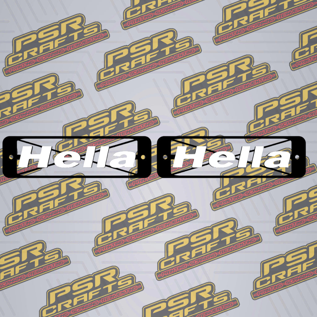 Решетки за мигач на ТЯСНА броня на VOLKSWAGEN (VW) GOLF 2 - HELLA хикс , 3Д принт, car part, auto accessory, replacement part, custom, 3D print