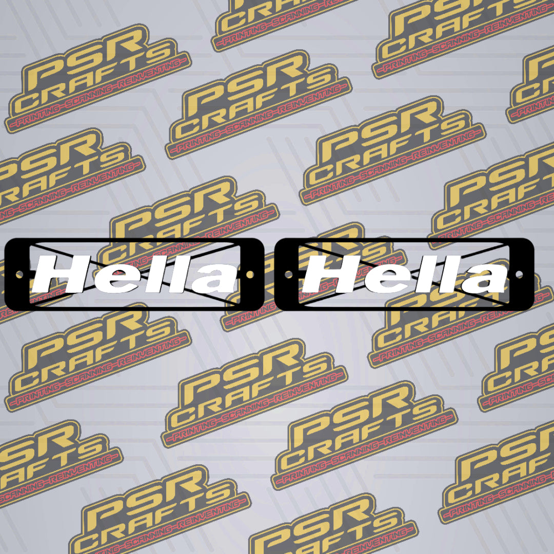 Решетки за мигач на ТЯСНА броня на VOLKSWAGEN (VW) GOLF 2 - HELLA хикс , 3Д принт, car part, auto accessory, replacement part, custom, 3D print