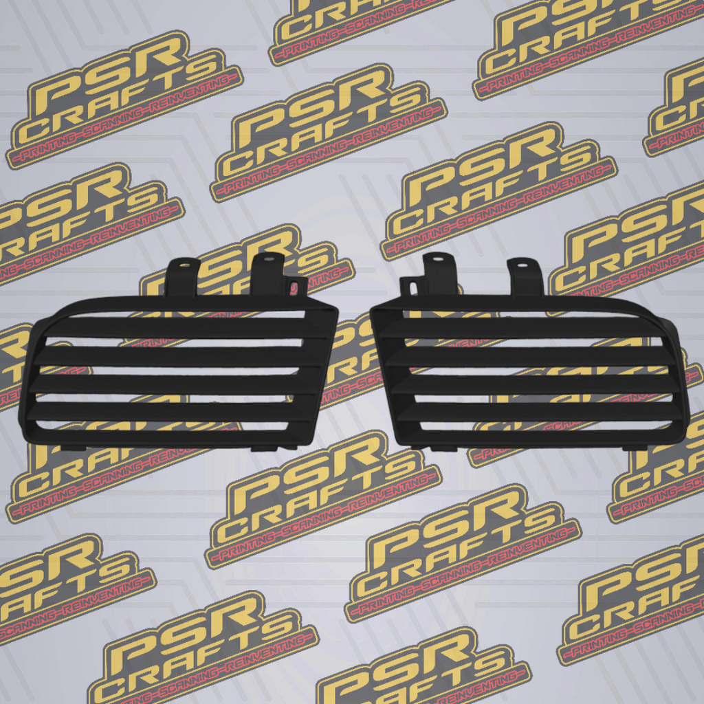 Комплект ГОРНИ СТРАНИЧНИ решетки за SEAT LEON 1M CUPRA , 3Д принт, car part, auto accessory, replacement part, custom, 3D print