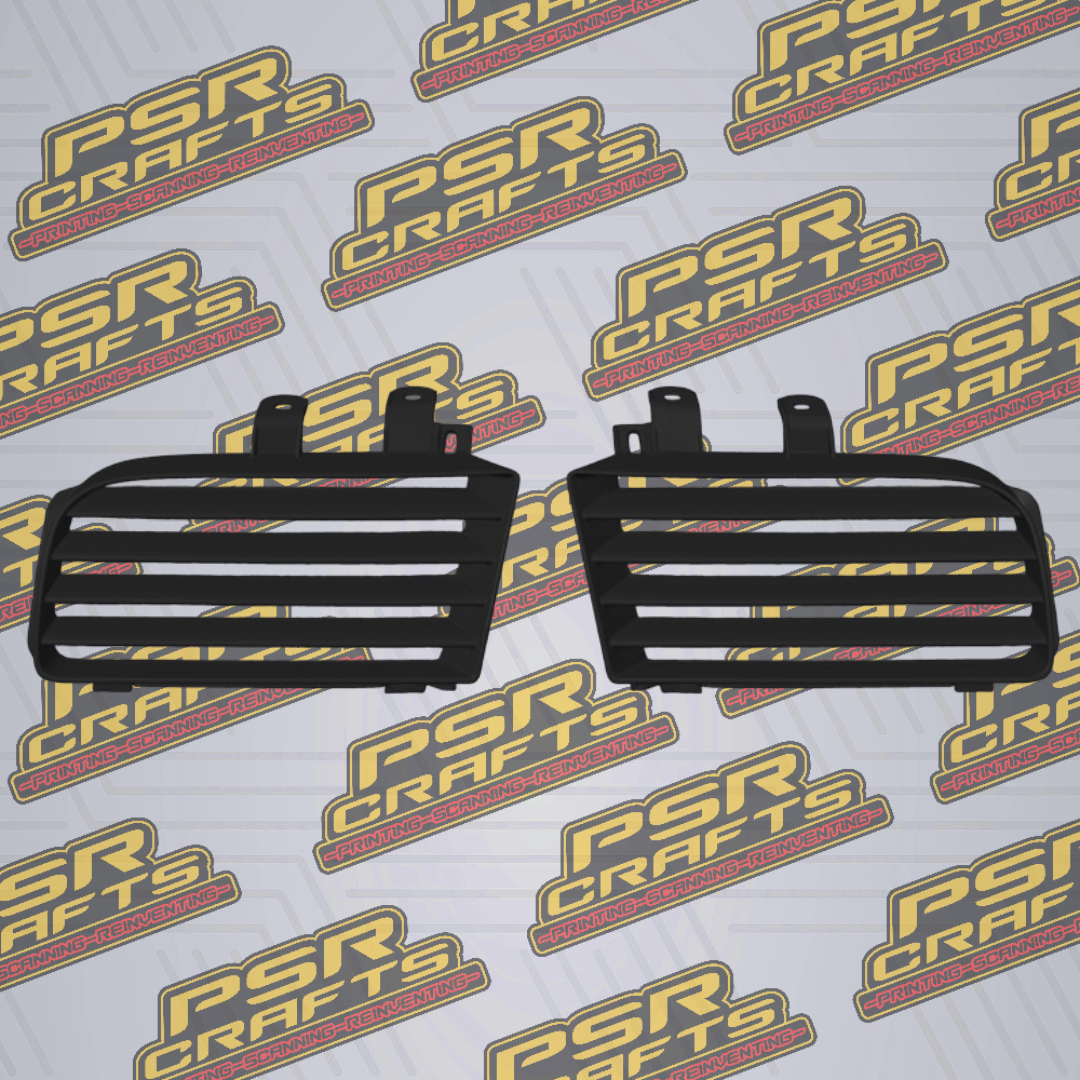 Комплект ГОРНИ СТРАНИЧНИ решетки за SEAT LEON 1M CUPRA , 3Д принт, car part, auto accessory, replacement part, custom, 3D print