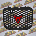 Средна решетка за SEAT LEON 1M FR - ЧЕРВЕНО КУПРА ЛОГО , 3Д принт, car part, auto accessory, replacement part, custom, 3D print
