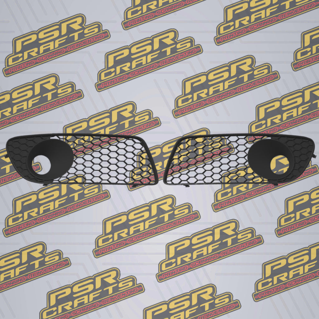 Решетки за халогените на SEAT LEON 1M CUPRA , 3Д принт, car part, auto accessory, replacement part, custom, 3D print