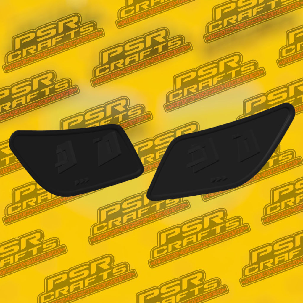 Капачки за пръскалките на фаровете на PEUGEOT 307 CC , 3Д принт, car part, auto accessory, replacement part, custom, 3D print